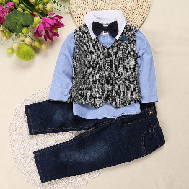 toddler boy clothes summer children clothing boys sets costume for kids clothes sets t-shirt+jeans sport suits 2 3 4 5 6 7 years