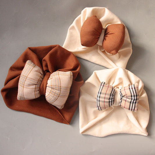 Baby Hat Spring And Autumn Head Protection Fontanelle Cap Super Cute Baotou Cap Baby Head Cap Cute Warm Baby Indian Hat