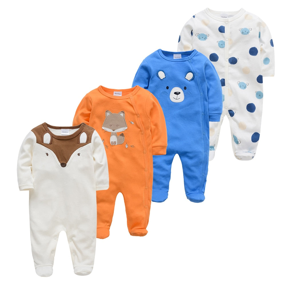 4 pcs/lot new born jumper  bebes clothing