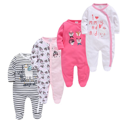 4 pcs/lot New Born Jumper  Bebes Clothing