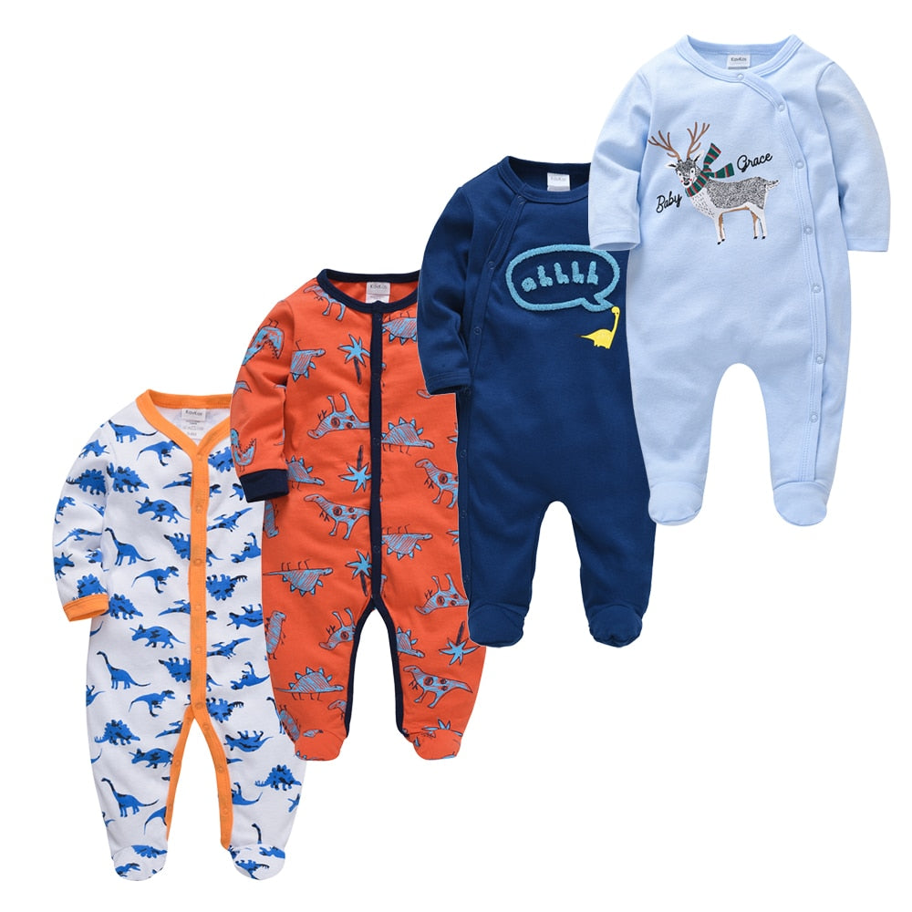 4 pcs/lot new born jumper  bebes clothing