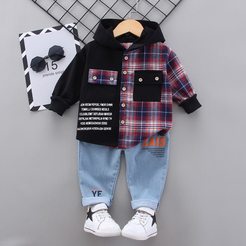 new kids clothes baby boys costume letter tracksuit tops pants children spring  boys outfits girls set infantil newborn 2pcs