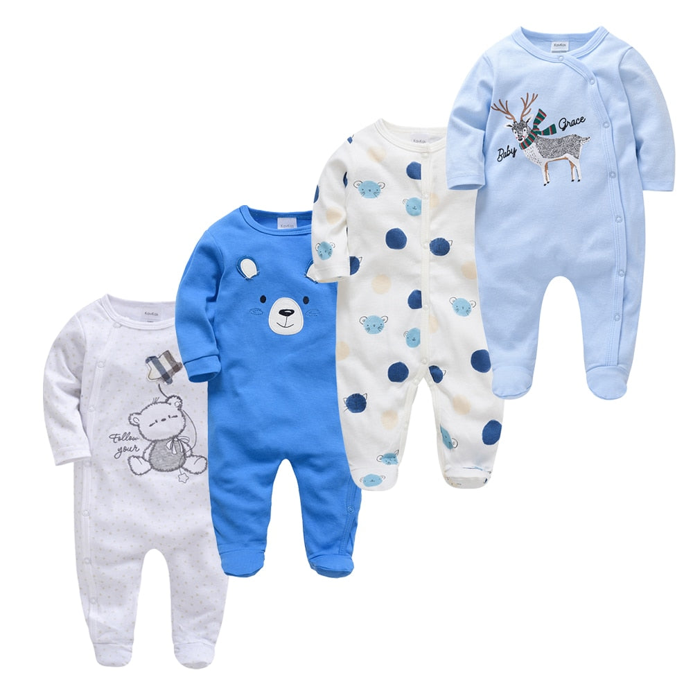 4 pcs/lot new born jumper  bebes clothing