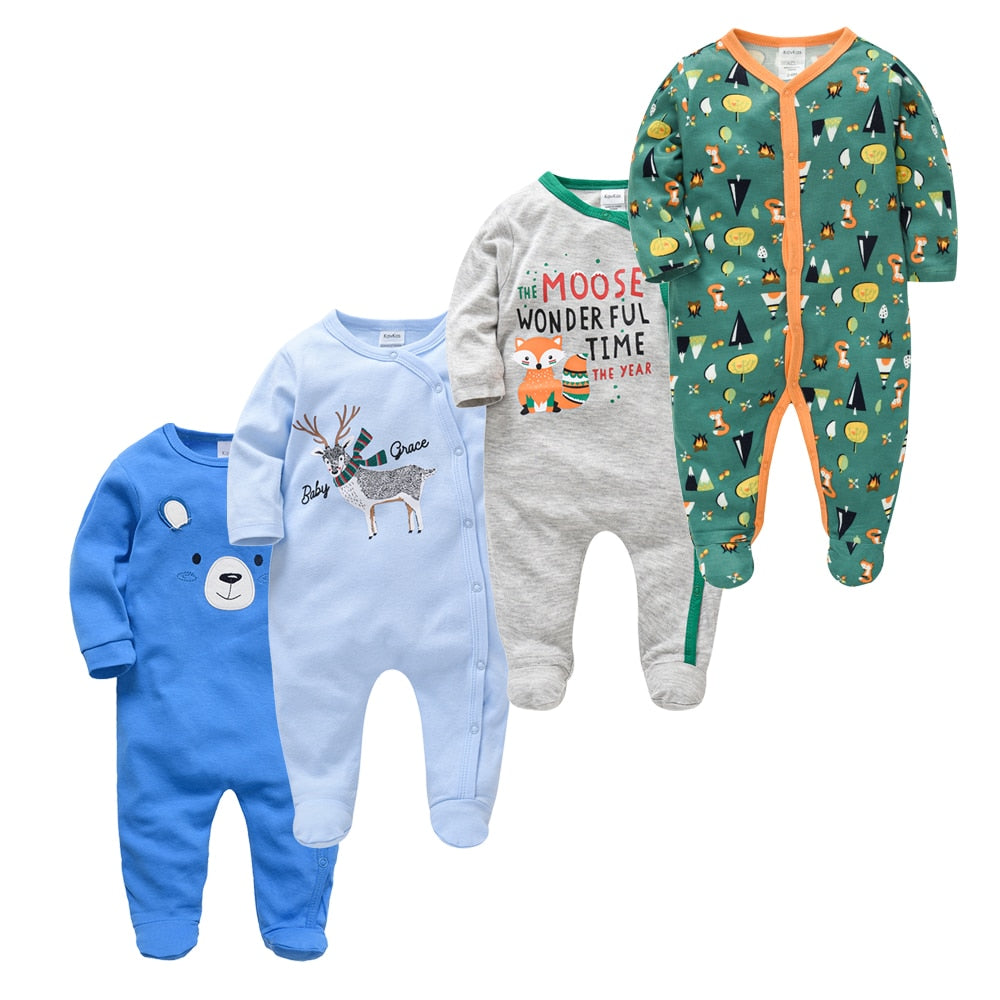 4 pcs/lot new born jumper  bebes clothing