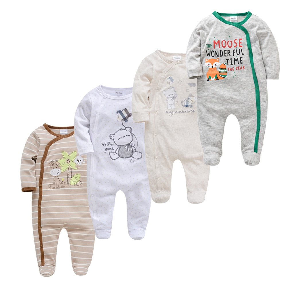 4 pcs/lot new born jumper  bebes clothing