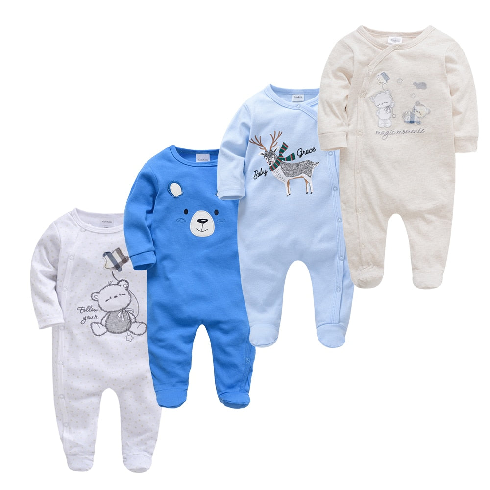 4 pcs/lot new born jumper  bebes clothing