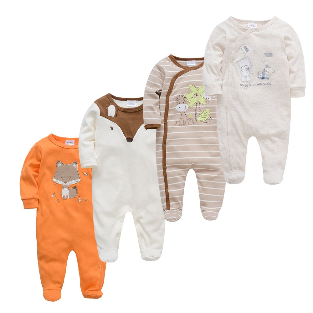 4 pcs/lot new born jumper  bebes clothing