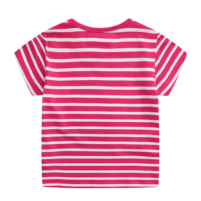 girl's short sleeve t-shirt