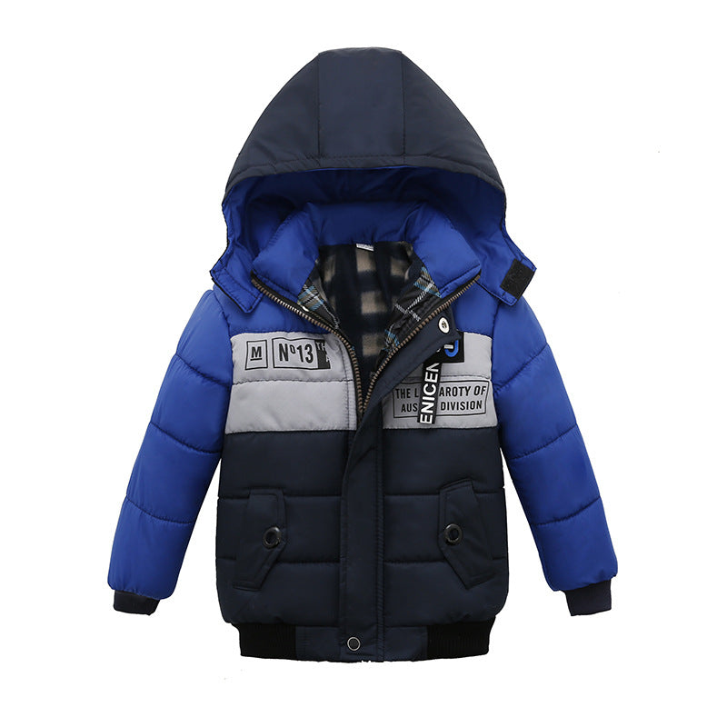 boy's cotton-padded jackets