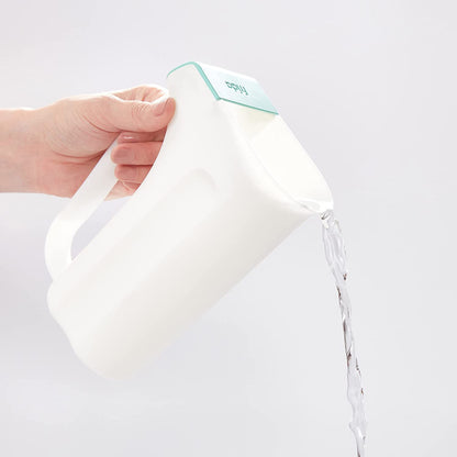 "Ultimate Bath Time Rinse Cup: Control the Flow with Easy Grip Handle and Removable Rain Shower!"