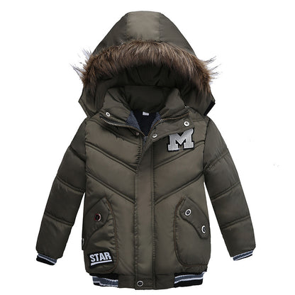 Boy's Cotton-Padded Jackets