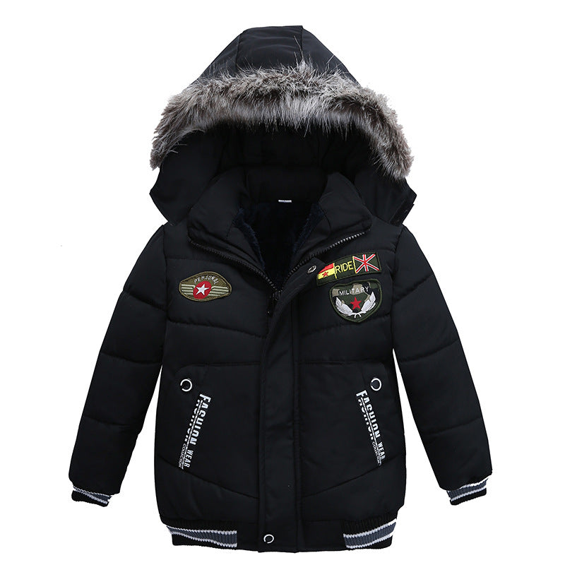 boy's cotton-padded jackets