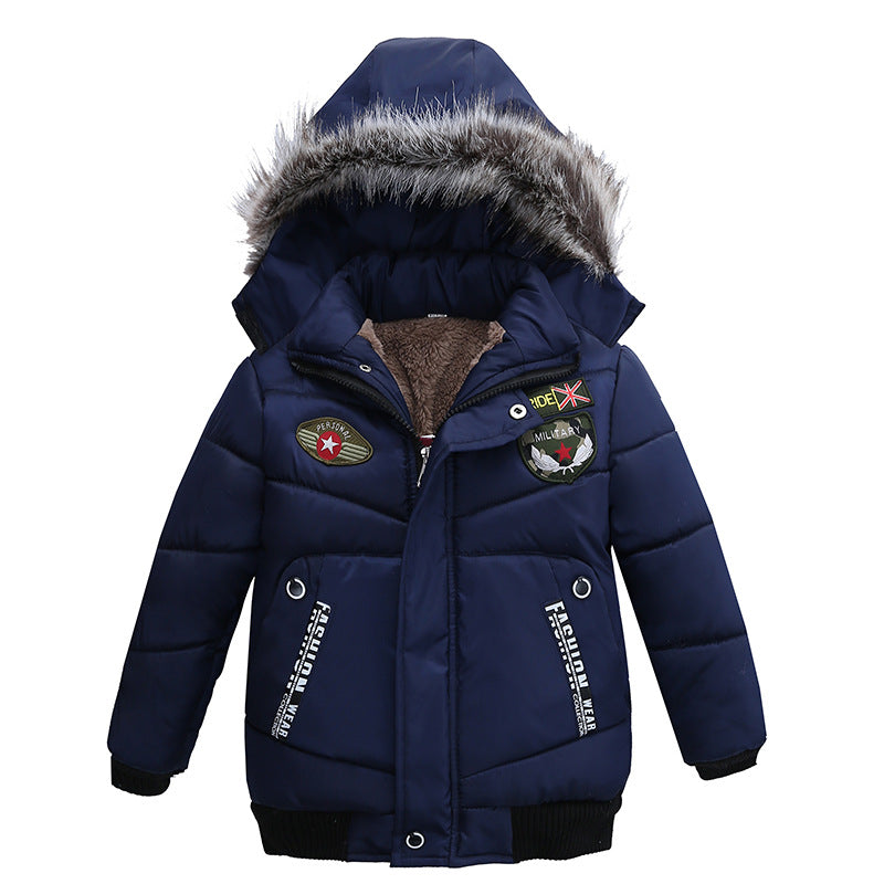 boy's cotton-padded jackets