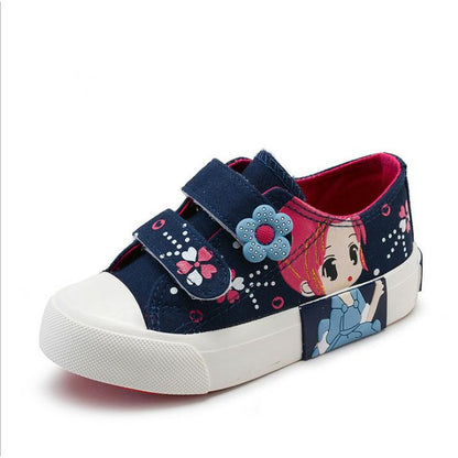 Girls' Autumn Canvas Shoes